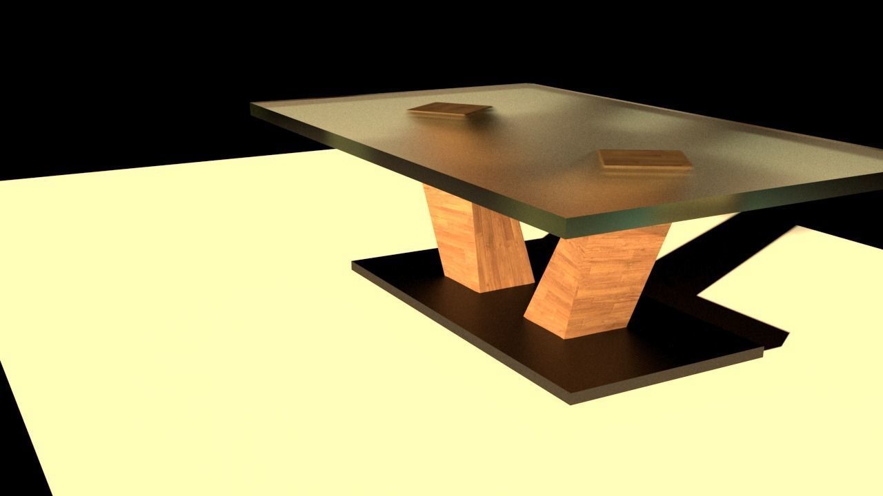 tea table 3D model_1