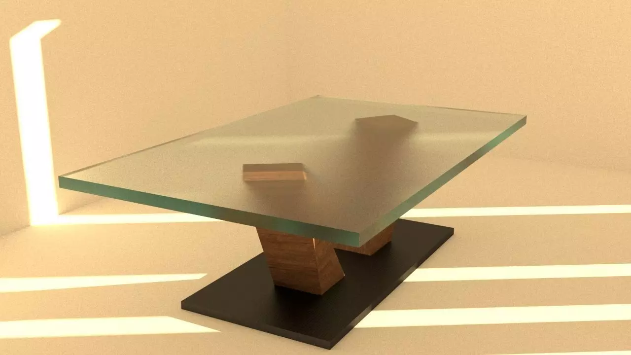 tea table 3D model_0