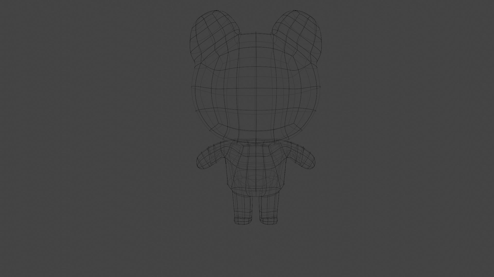 LITTLE FROGY CHARACTER 3D model_3