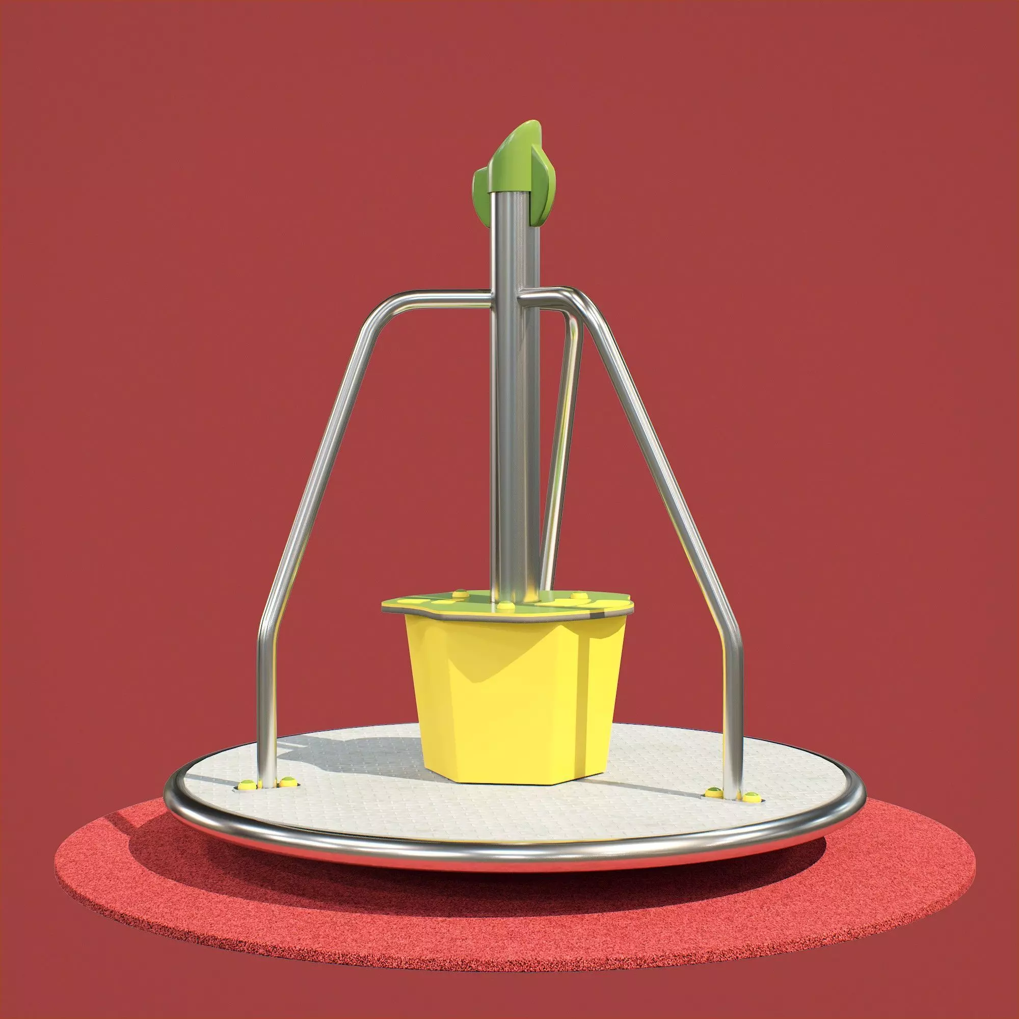 kids playground THE DIZZY ROUNDABOUT JIN-0532 3D model