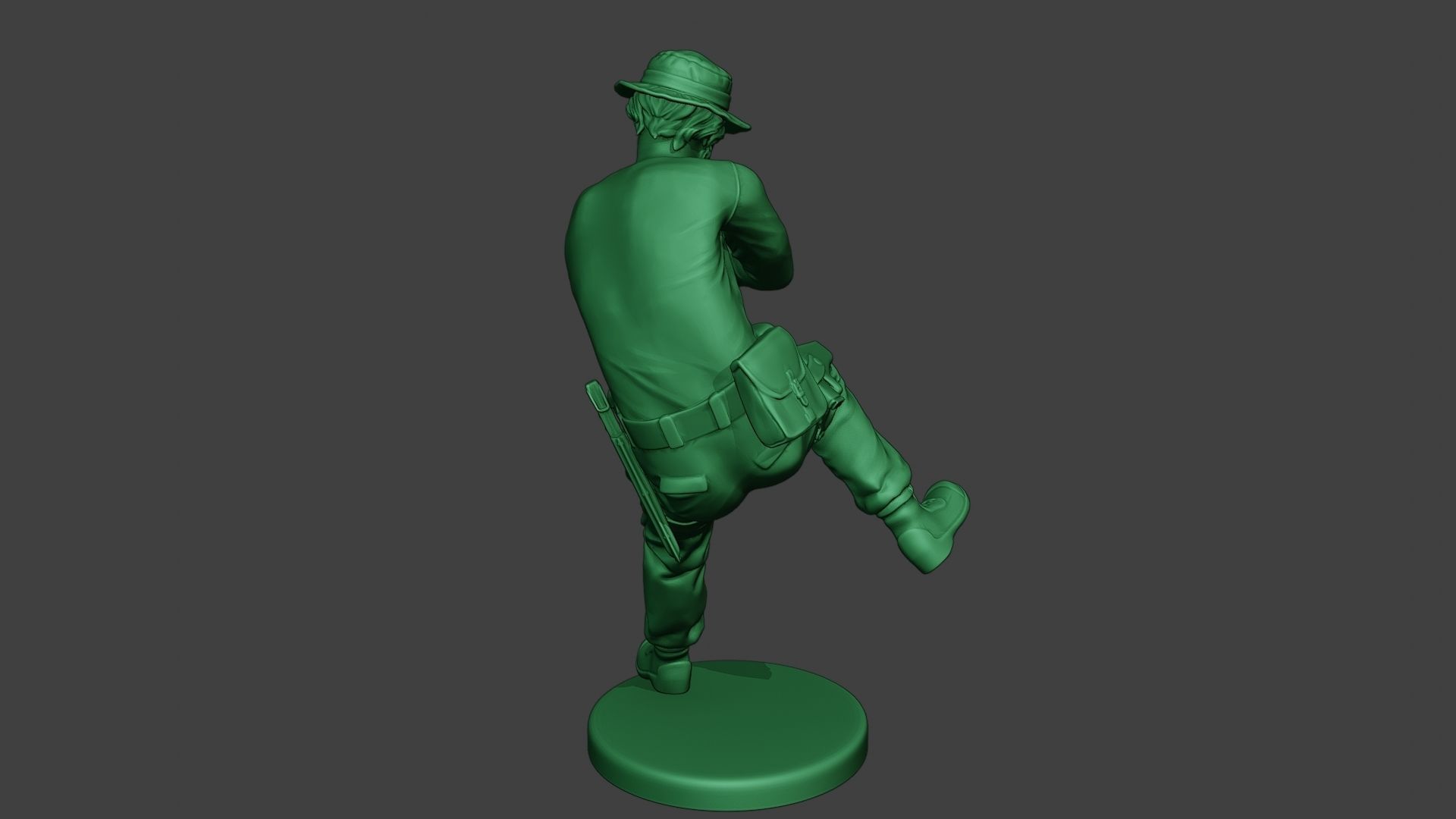 Modern Jungle Soldier Action2 MJS1 3D print model_6
