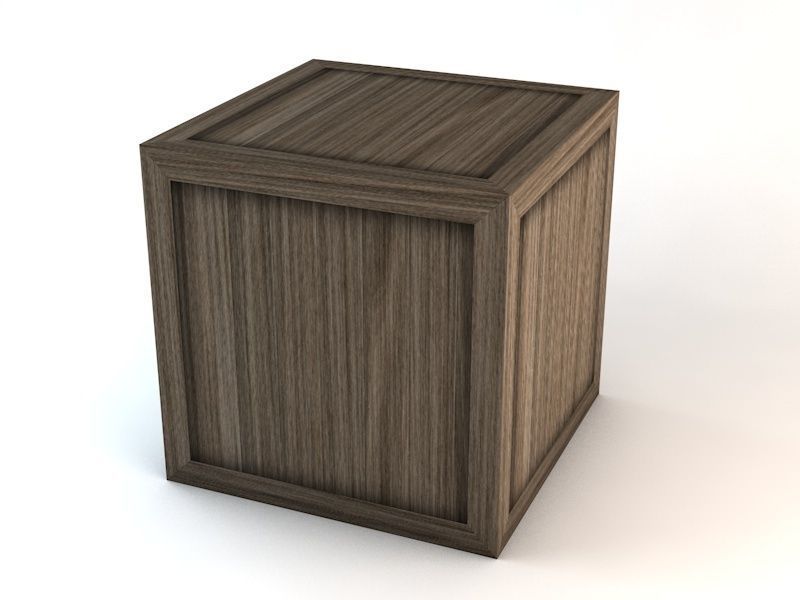 Wooden Crates Pack Low-poly 3D model_9