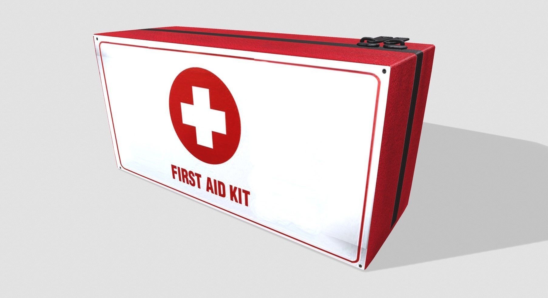 First aid kit 3D model_9