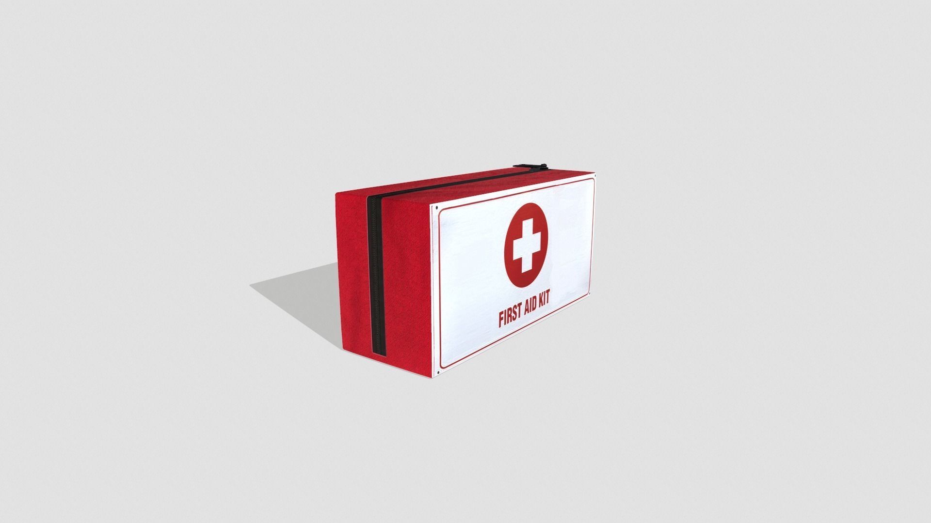 First aid kit 3D model_4