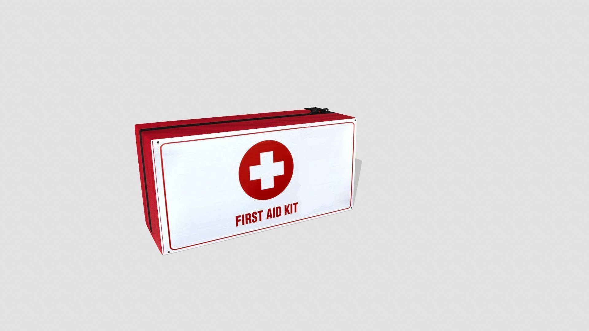 First aid kit 3D model_2