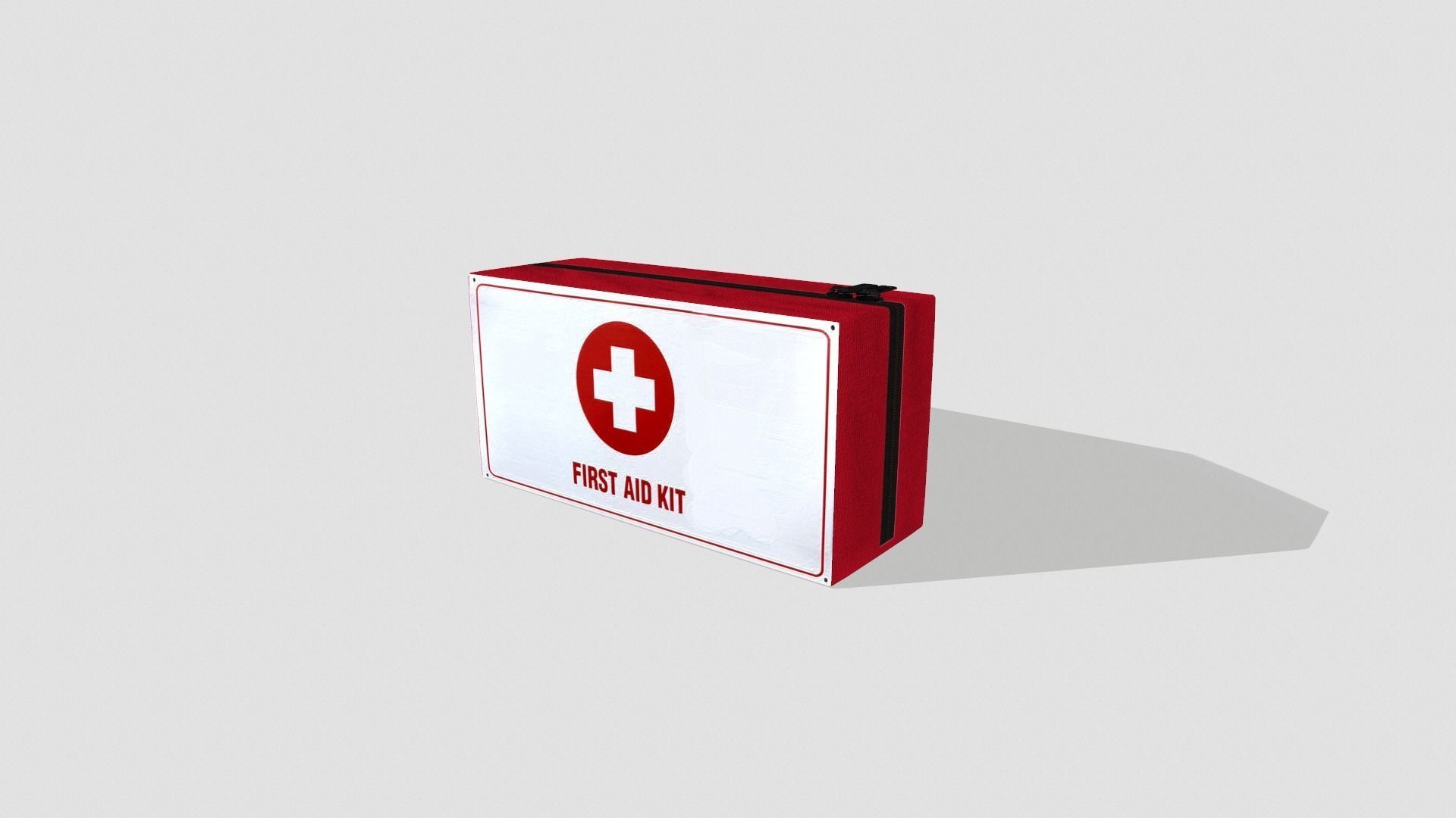 First aid kit 3D model_3