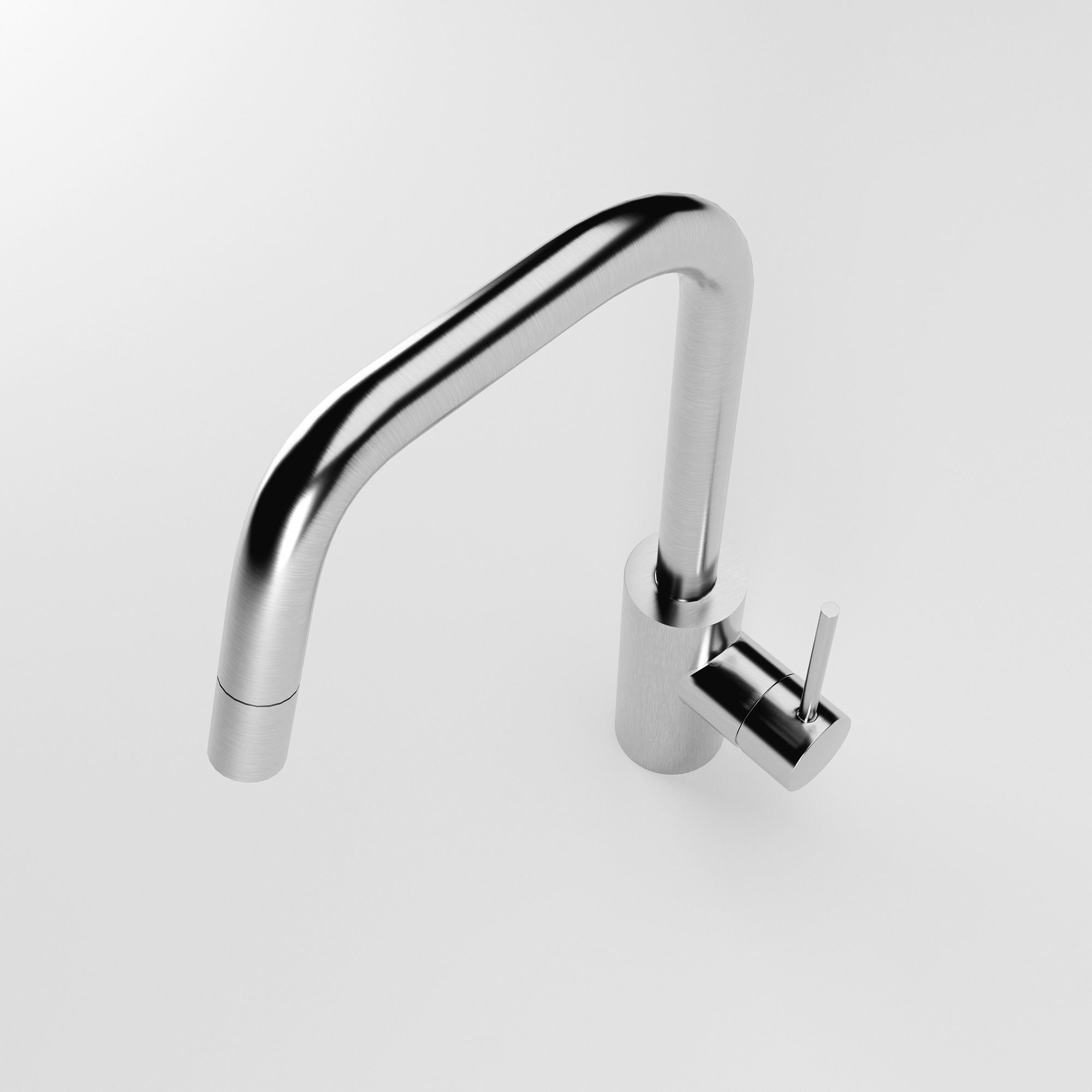 Kitchen Faucet Free 3D model_1
