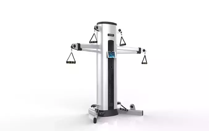  Free pull rope integrated trainer 3D print model