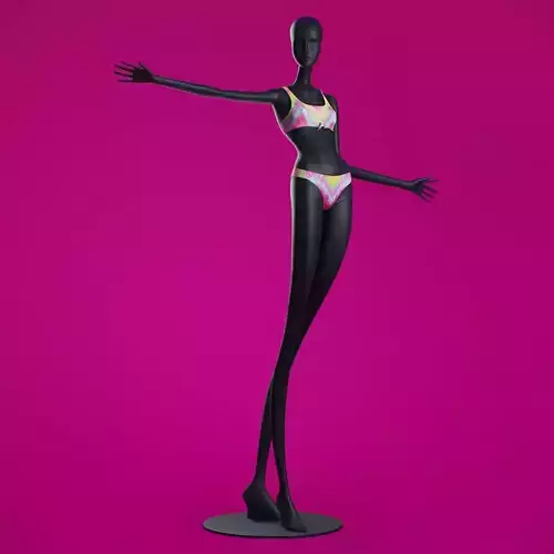 Woman Swimsuit VS Sporty Knotted Bralette