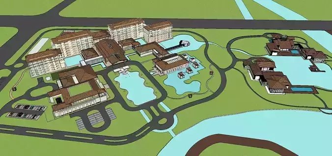 vacation spot-Resort-Fashion Leisure Hotel-0119