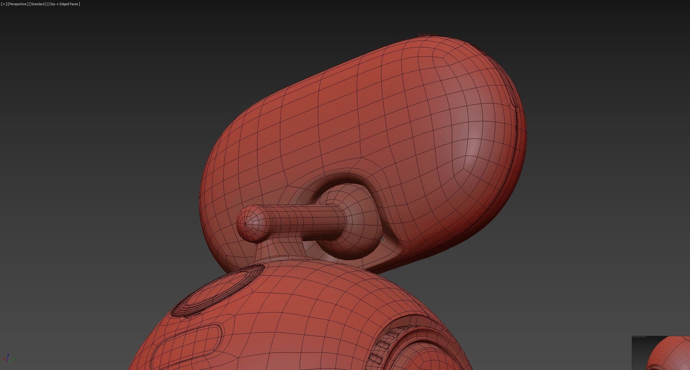 Autonomous self-driving AI assistant robot 3D model_12