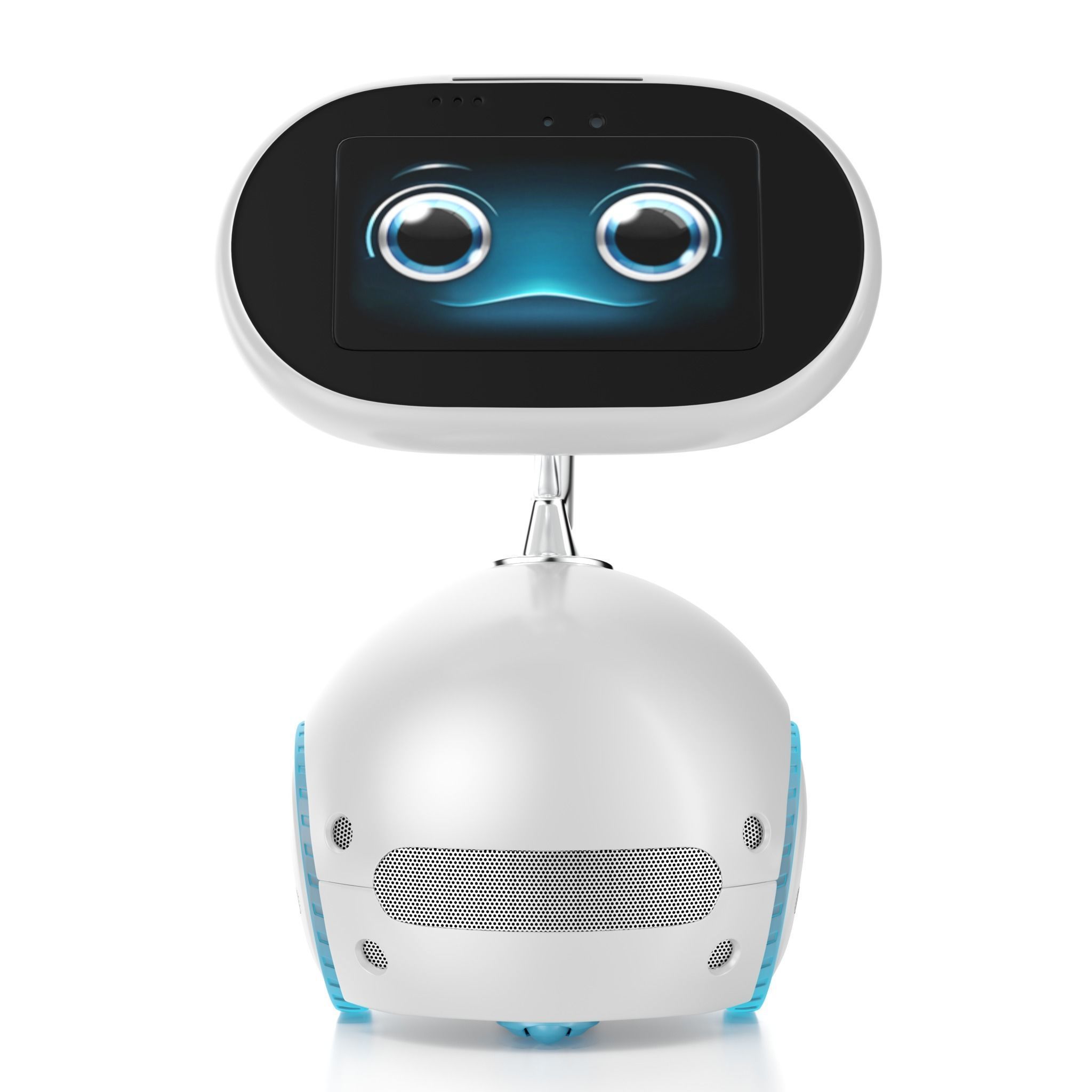 Autonomous self-driving AI assistant robot 3D model_6