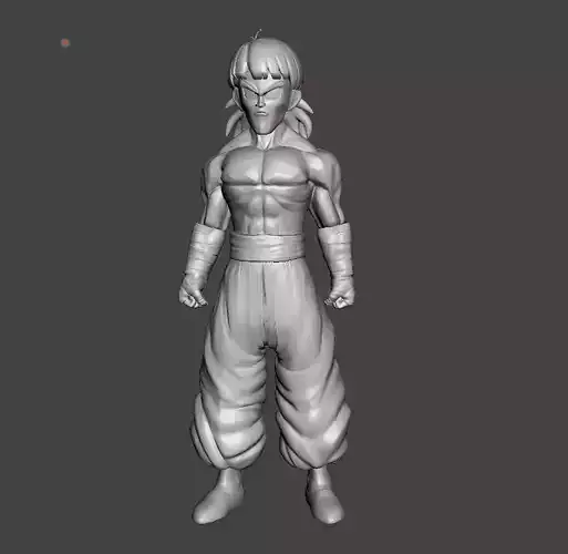 Idasa 3D Model dragon ball character