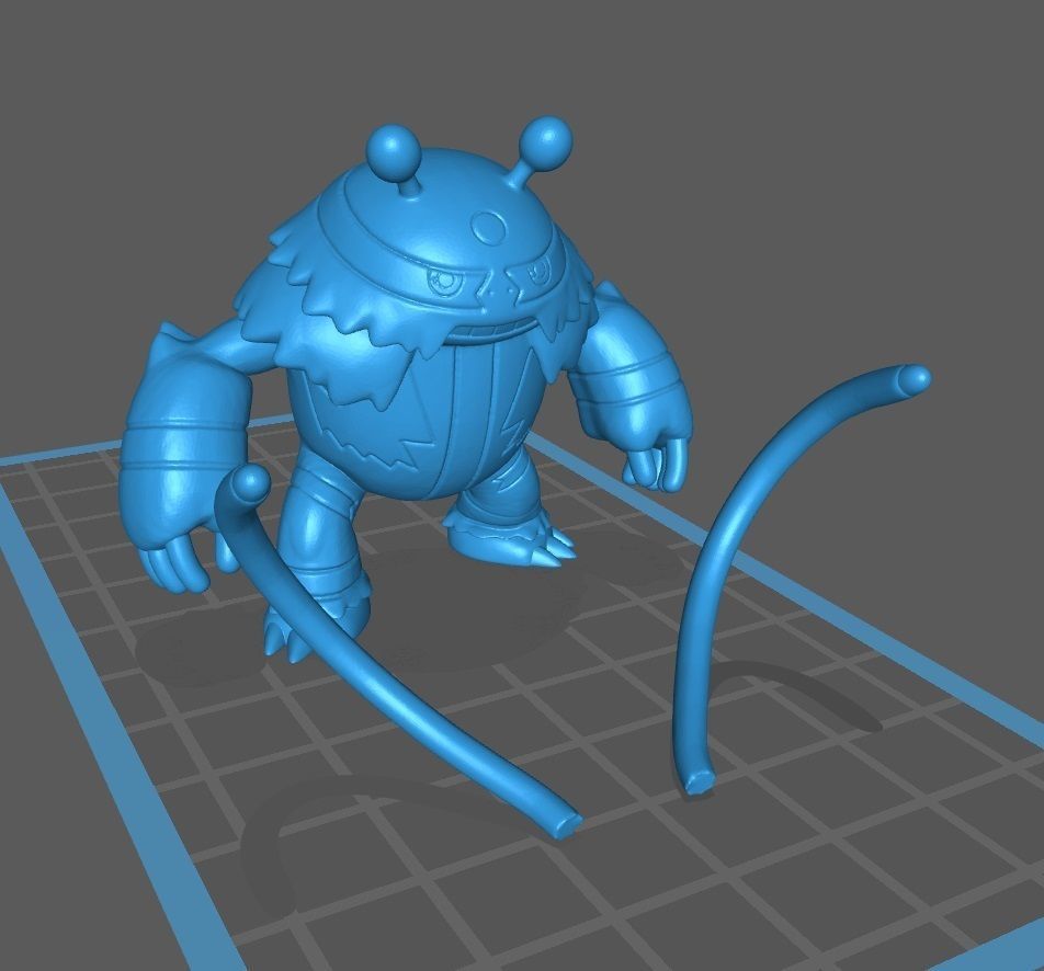 Pokemon Elekid Electabuzz Electivire 3D print model_2