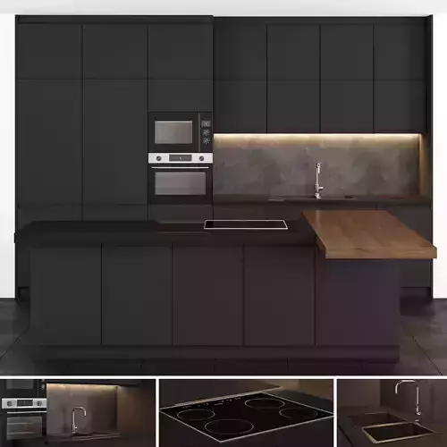 Modern kitchen with island 29