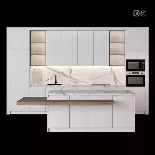 Modern kitchen with island 30