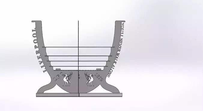 Liverpool  Fire pit Modular Design Dxf and Step for Cnc Laser 