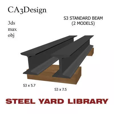 S3 Standard Beam 3D model_0