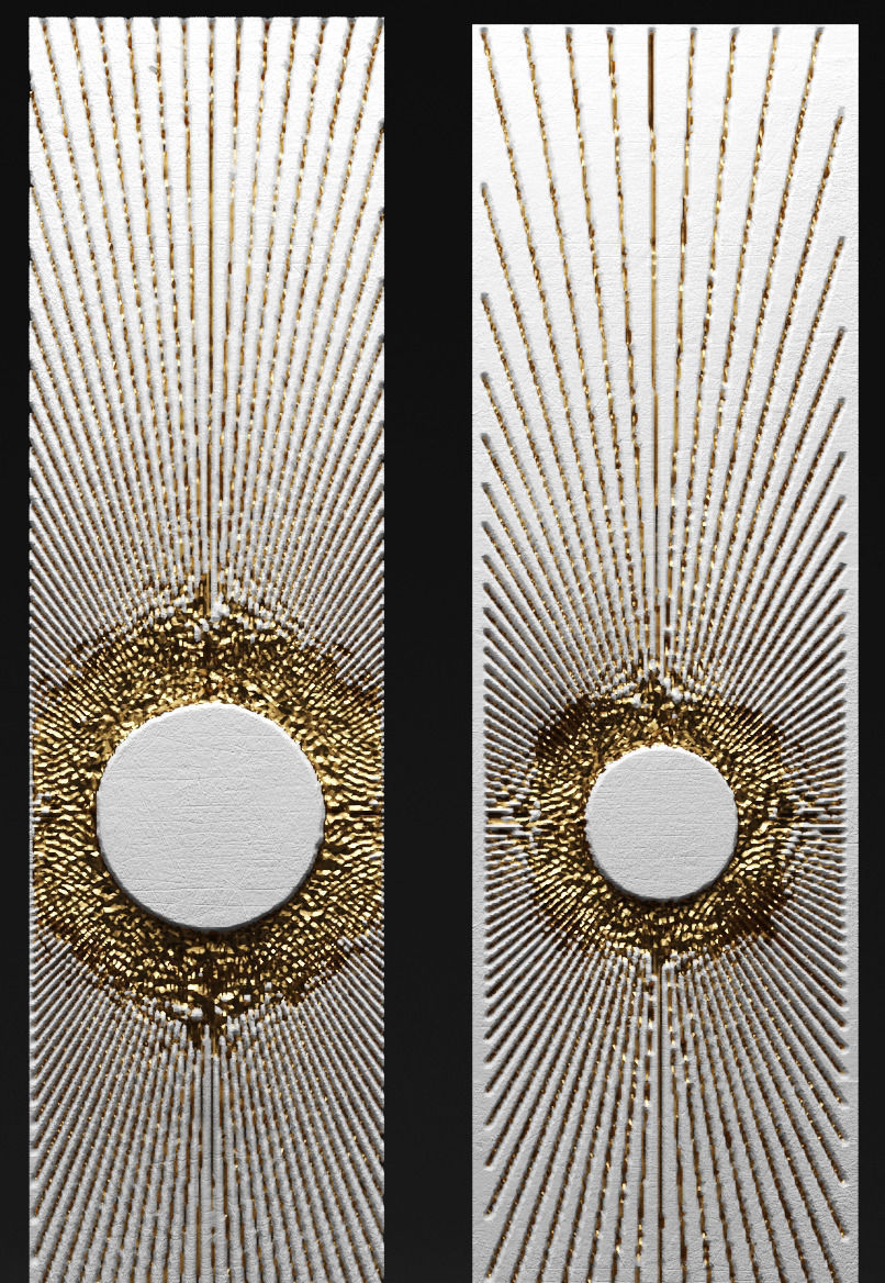 Panel painting 3D 39 3D model_7