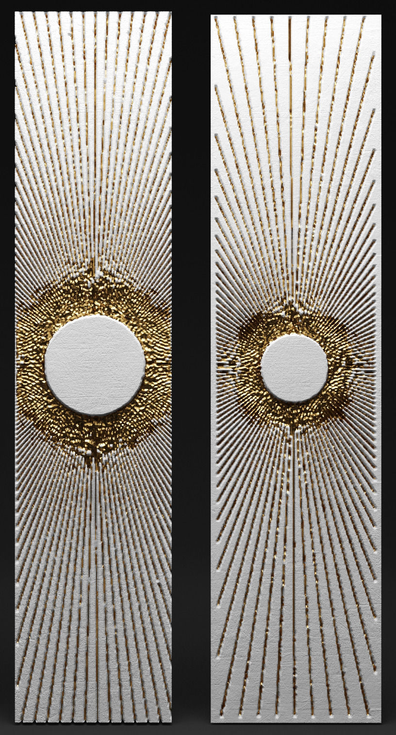 Panel painting 3D 39 3D model_6