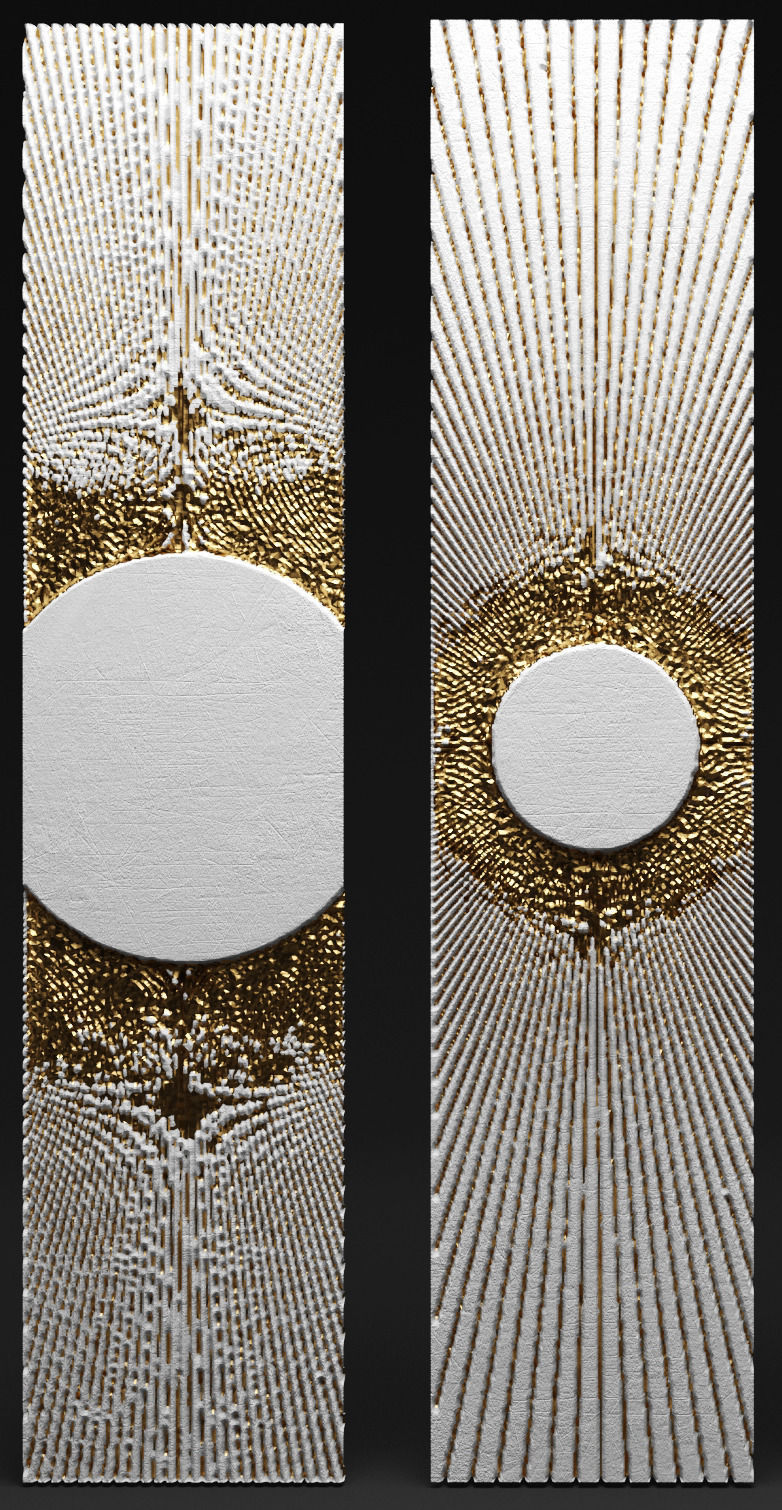 Panel painting 3D 39 3D model_2