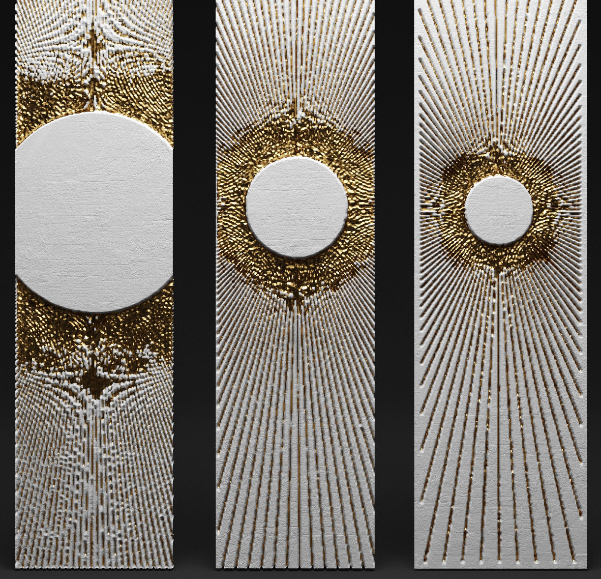 Panel painting 3D 39 3D model_5