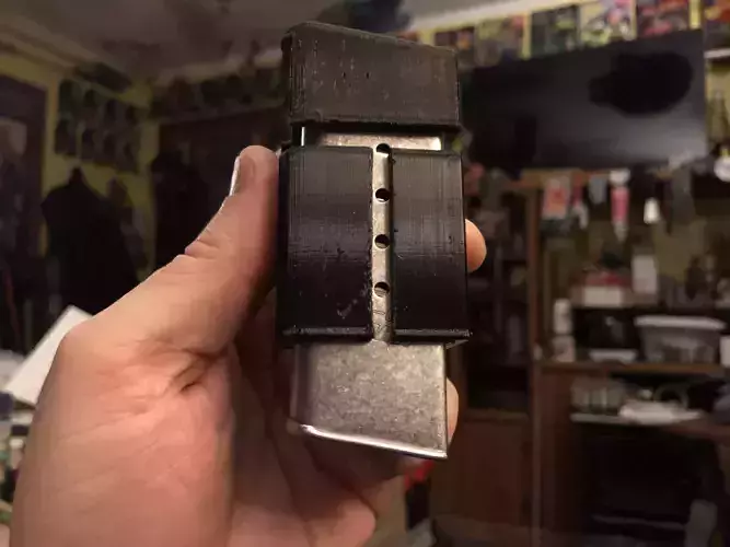9mm Single stack Mag Holster Kimber n Kahr 3D print model