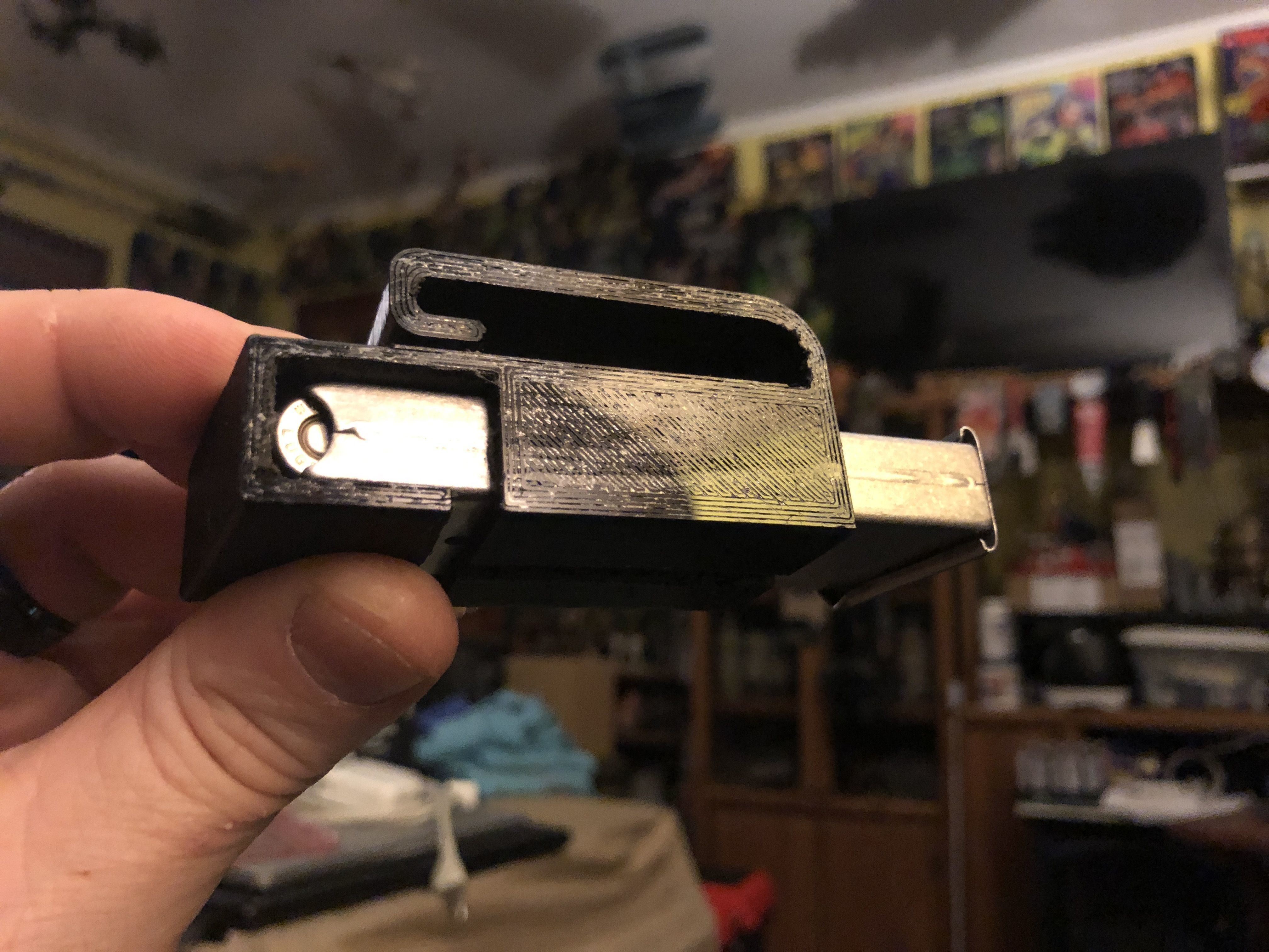 9mm Single stack Mag Holster Kimber n Kahr 3D print model_2