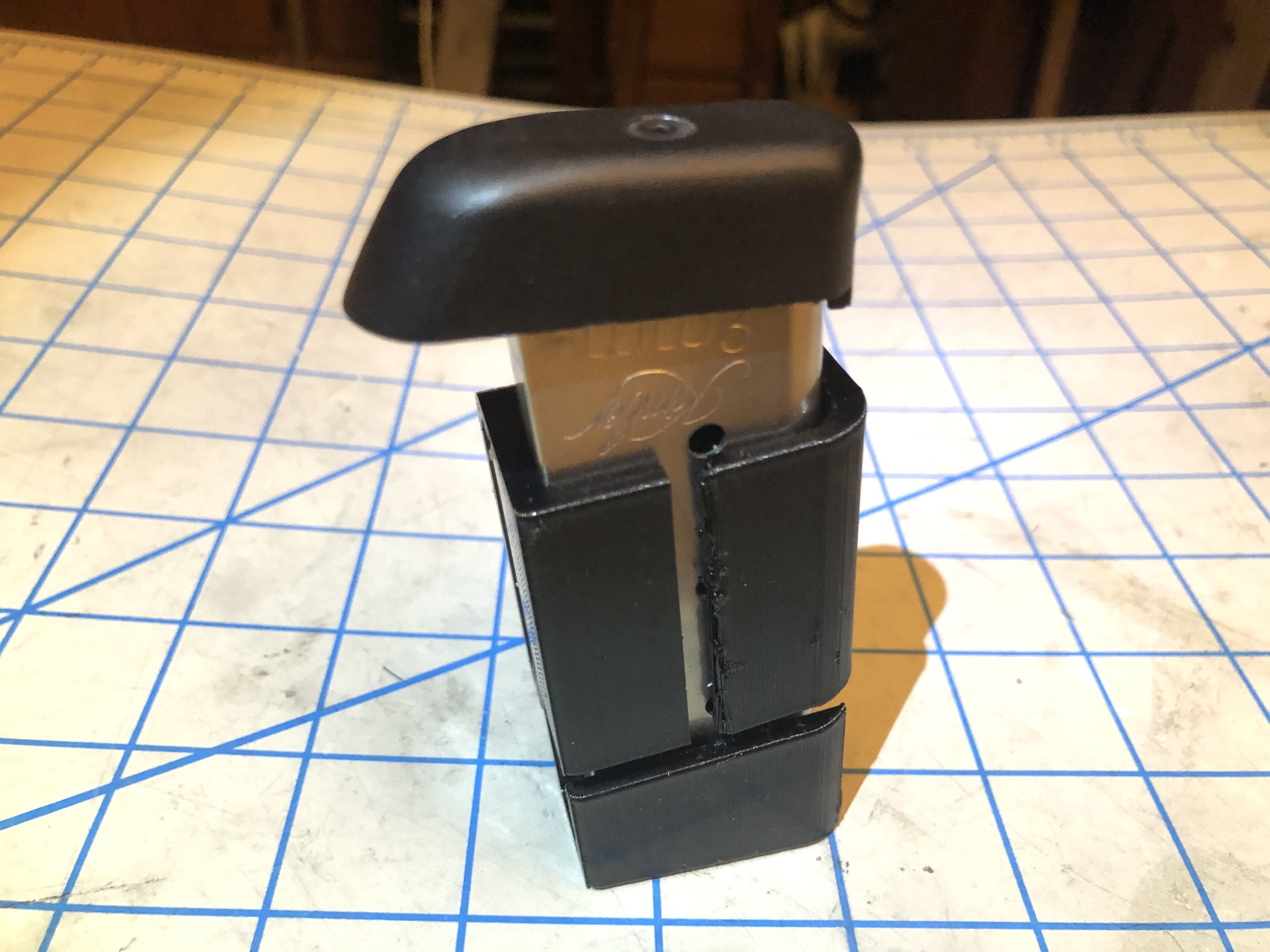 9mm Single stack Mag Holster Kimber n Kahr 3D print model_8