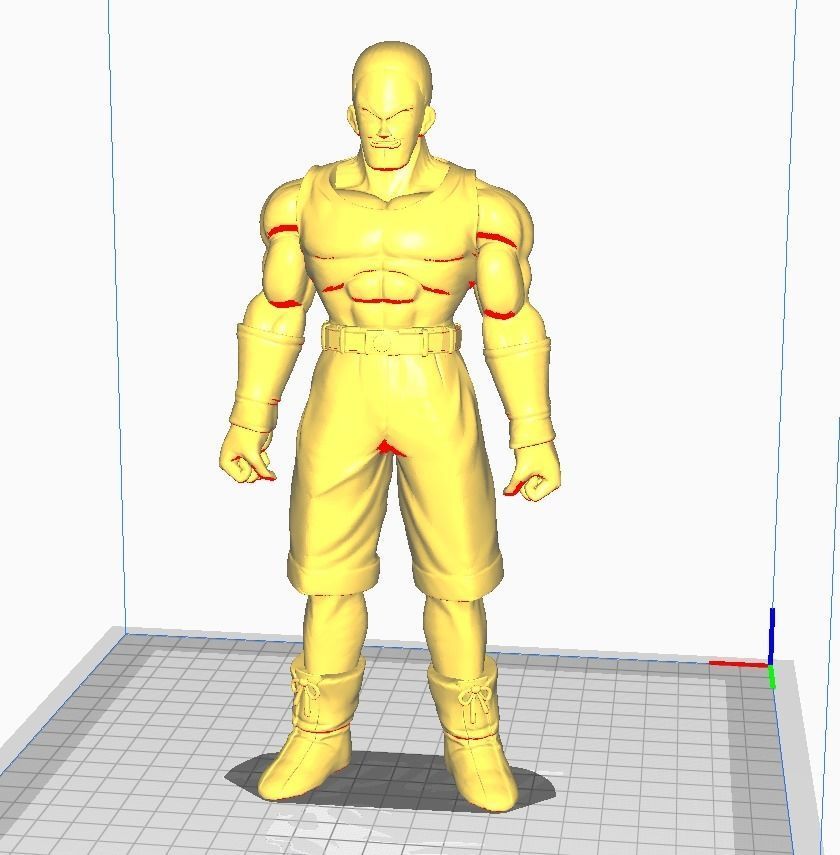 Killa 3D Model dragon ball character 3D print model_1