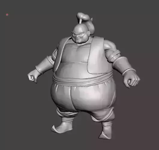 Pintar 3D Model anime character with big belly