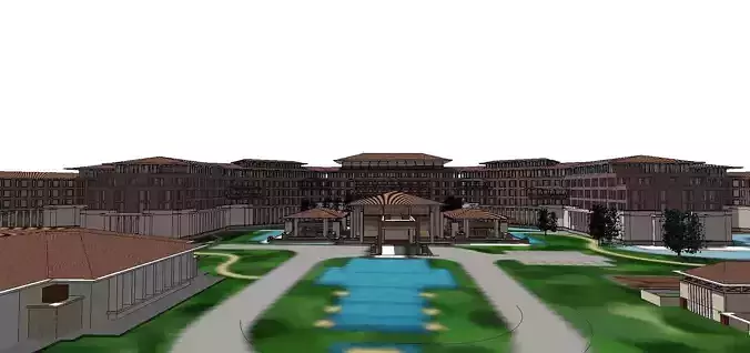 vacation spot-Resort-Fashion Leisure Hotel-0122