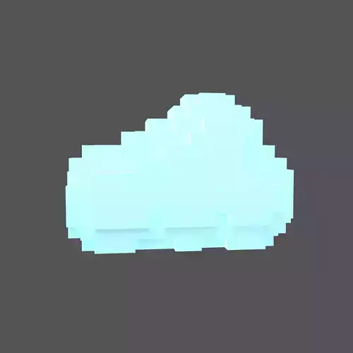 Voxel Style Cloud v1 002