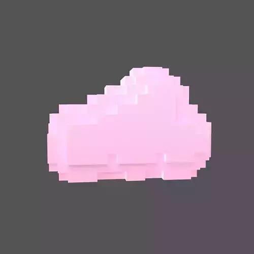 Voxel Style Cloud v1 005