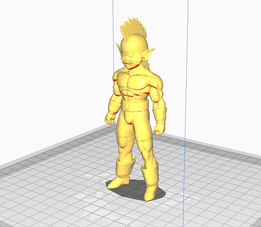 Arqua 3D Model dragon ball character 3D print model_1