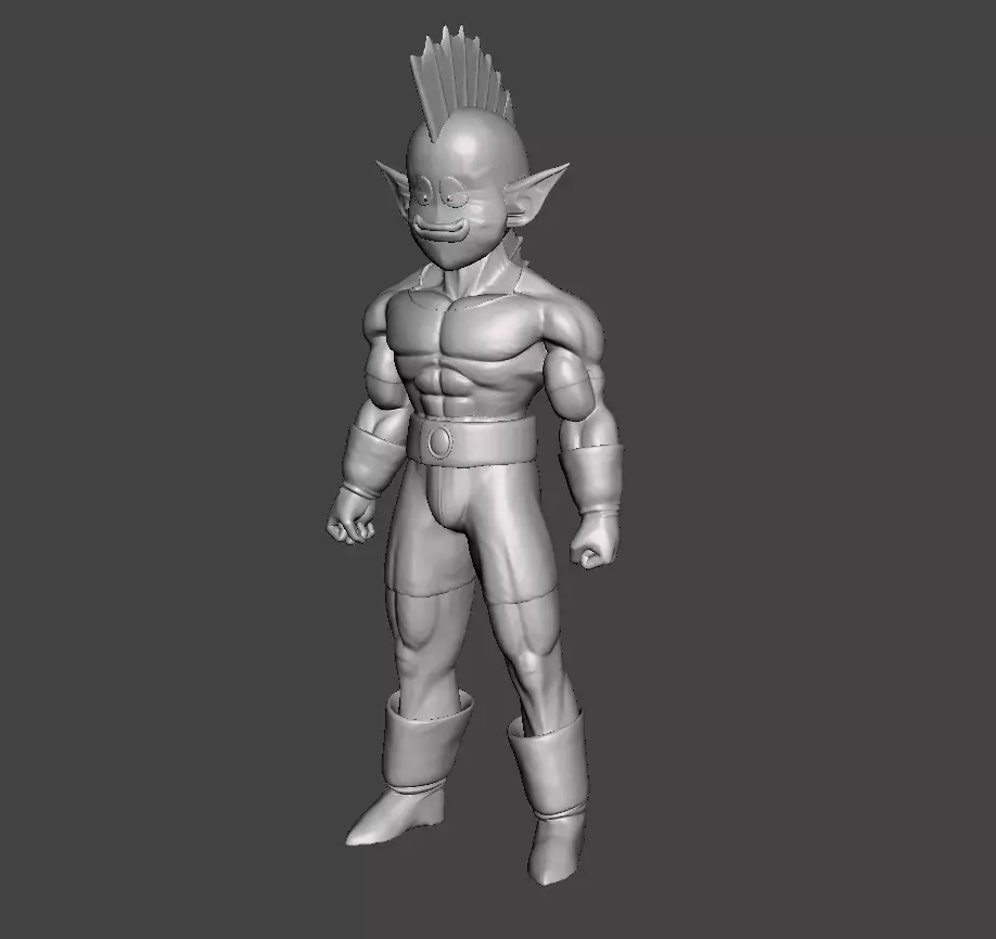 Arqua 3D Model dragon ball character 3D print model_0