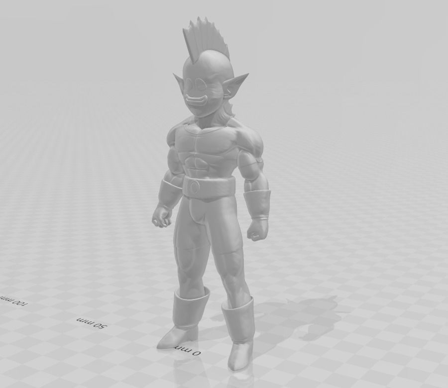 Arqua 3D Model dragon ball character 3D print model_2