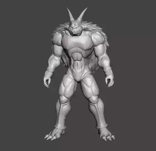 Arbee 3D Model humanoid monster 3D print model