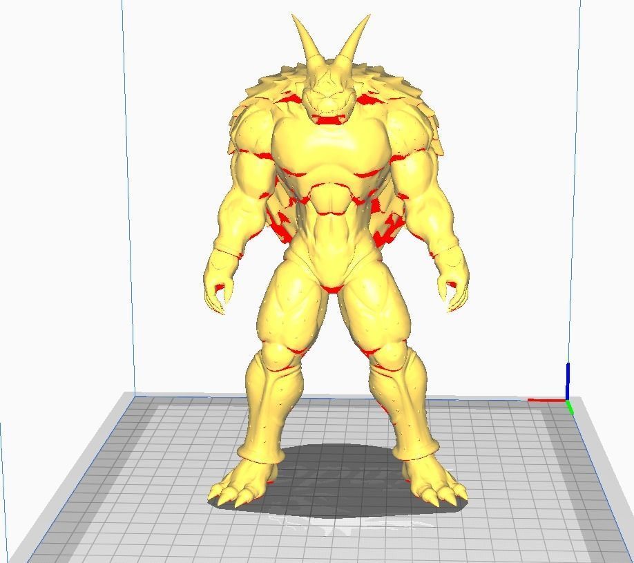 Arbee 3D Model humanoid monster 3D print model_1