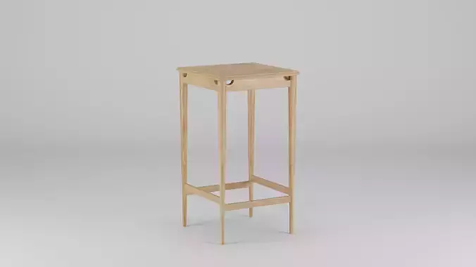 Joanna Square Barstool 40x40x75