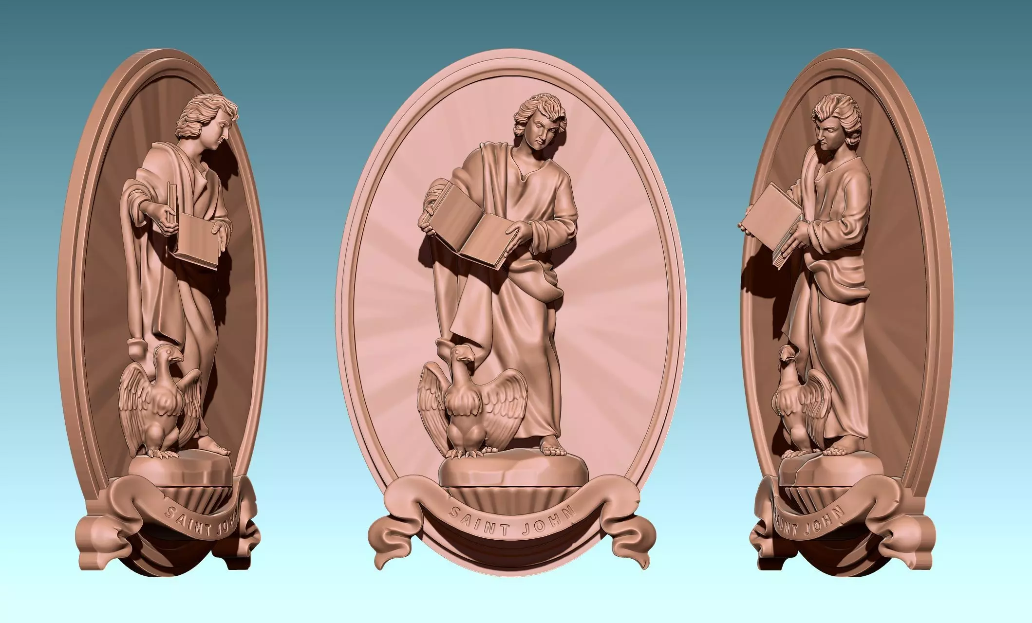 John-Juan Evangelist - CNC 3D print model