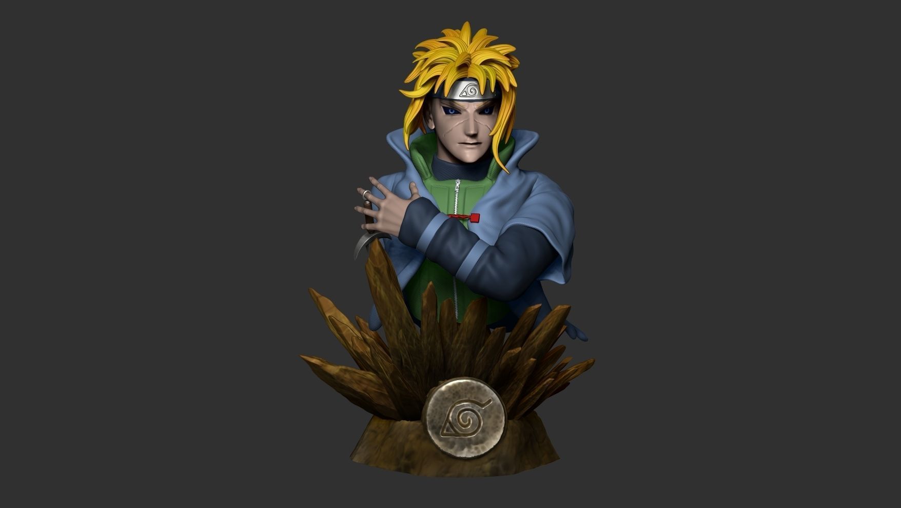 Naruto Hokage 3D print model_2