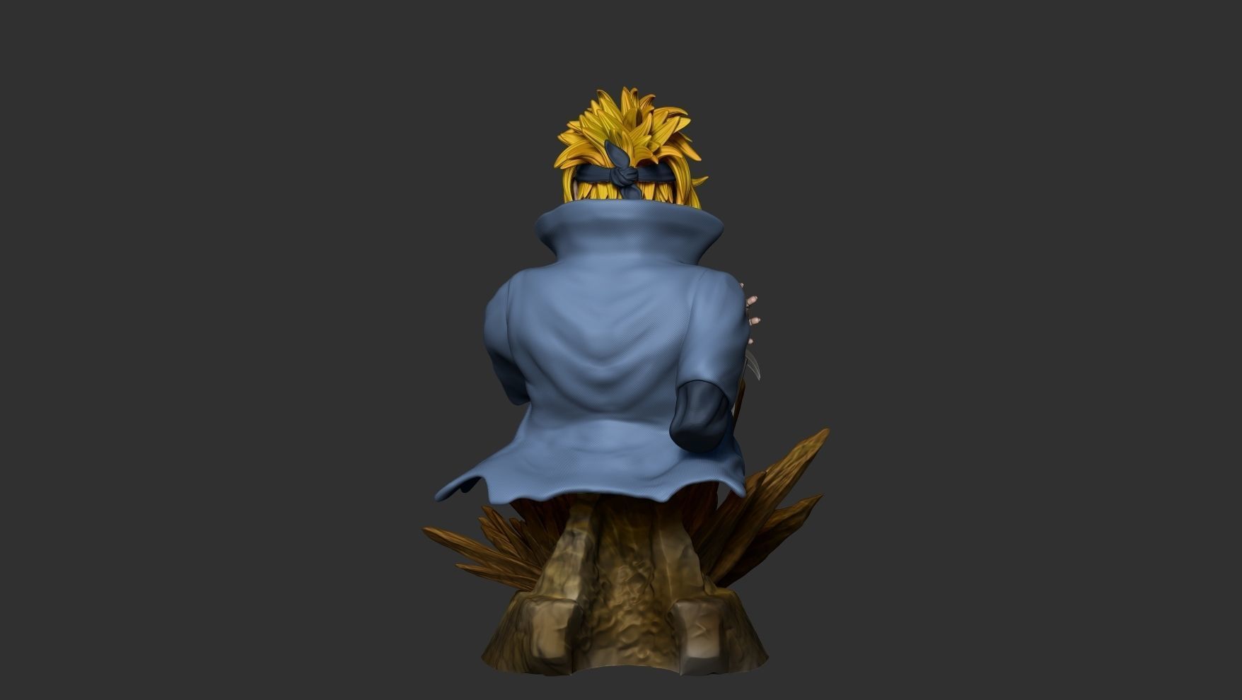 Naruto Hokage 3D print model_4