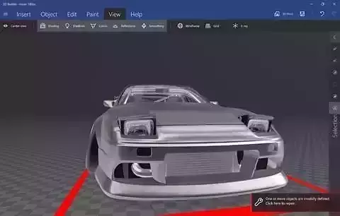 nissan 180sx drift missile 3D model