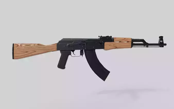 AK47 Assault Rifle Game Ready