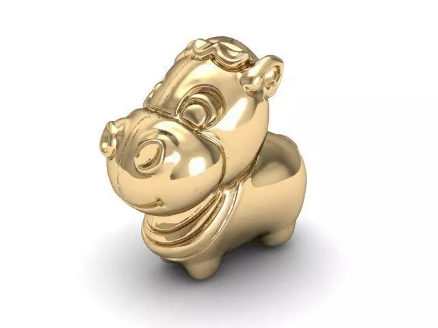 12 animal horse 3D print model_0