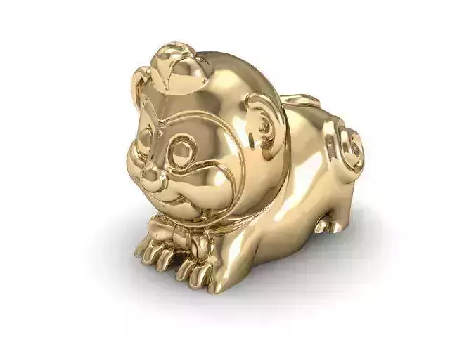 12 animal monkey 3D print model