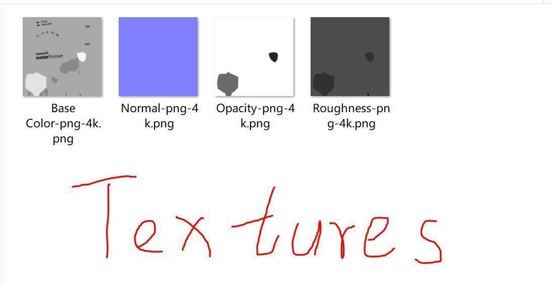 Waterpik WP-660 Water Flosser 3D model_17