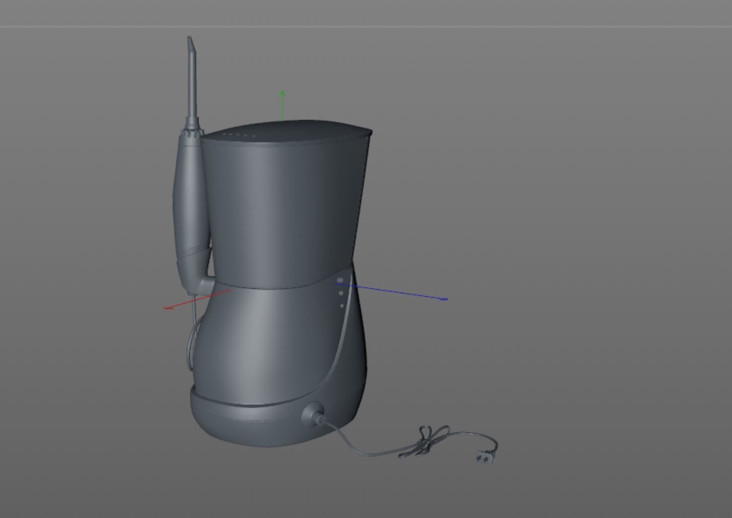 Waterpik WP-660 Water Flosser 3D model_15