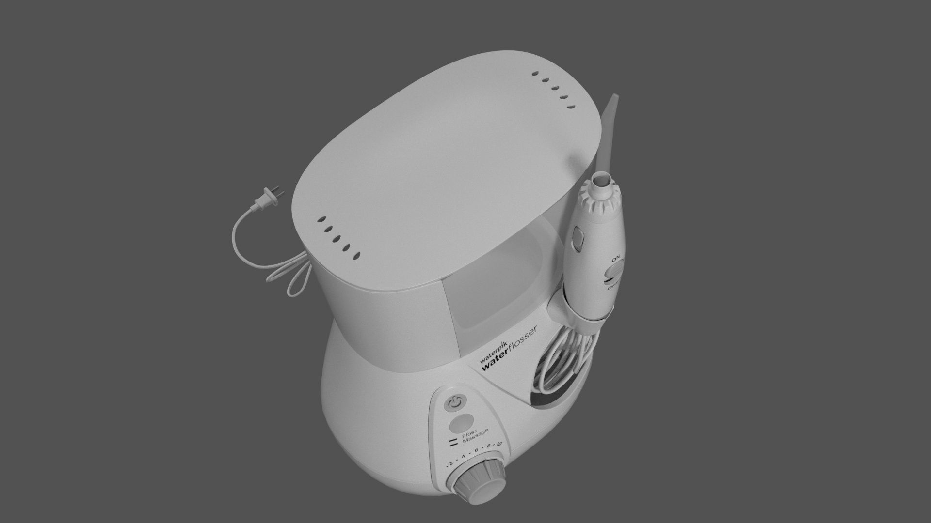 Waterpik WP-660 Water Flosser 3D model_8